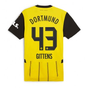 Borussia Dortmund Jamie Bynoe-Gittens #43 Hemmatröja 2024-25 Kortärmad